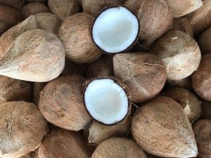 Organic dried coconut
