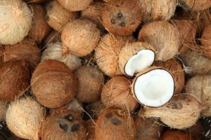 Dried coconut for export