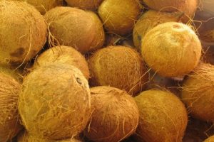 Organic dried coconut