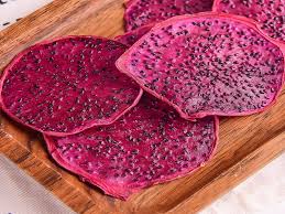 Soft dried dragon fruit